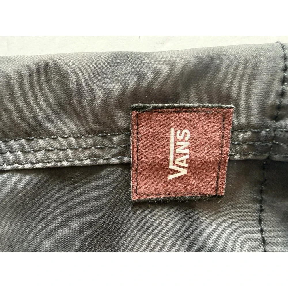 NWOT Vans men's Sz 31 Black Gray Swim Suit